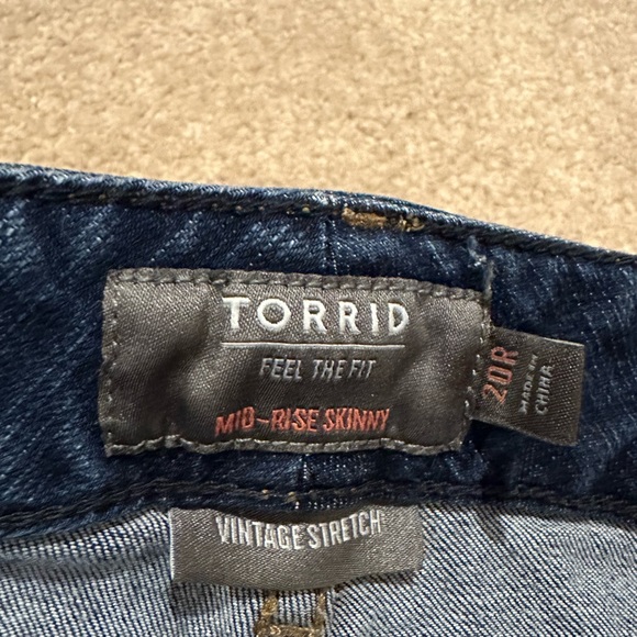 Size 20 Torrid Jeans - Picture 3 of 4